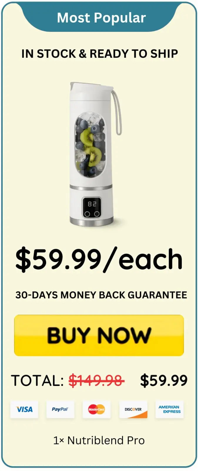 Nutriblend Pro offer price